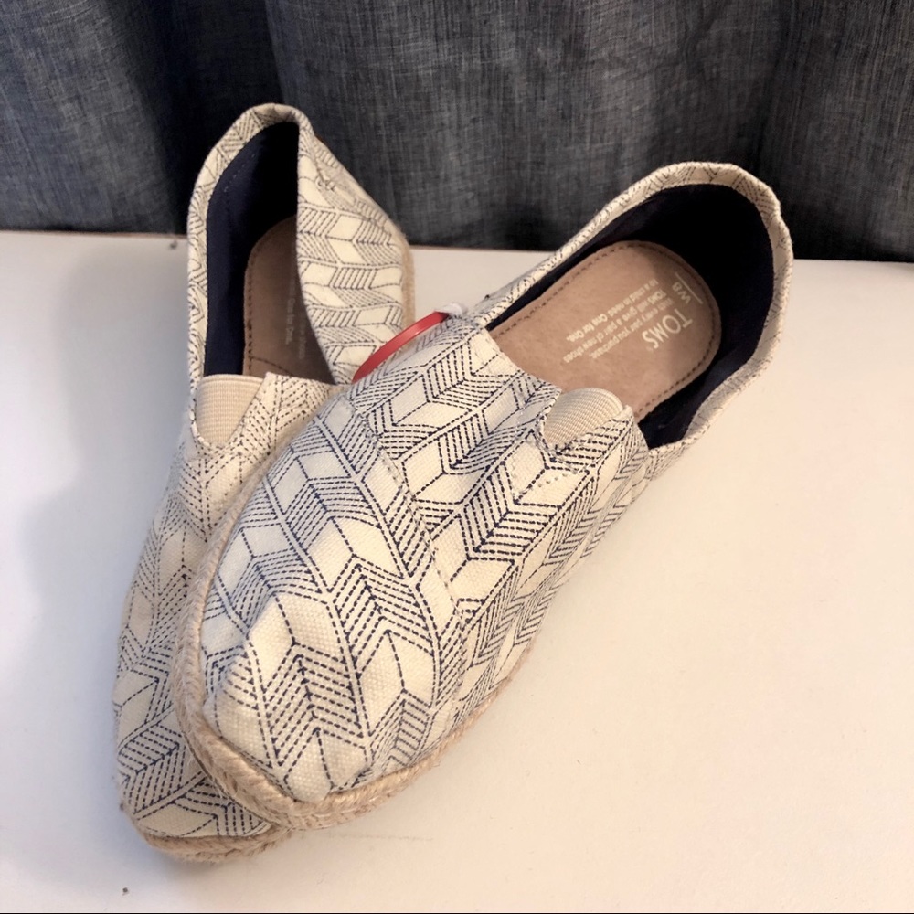 🐚Toms Espadrilles -white🐚